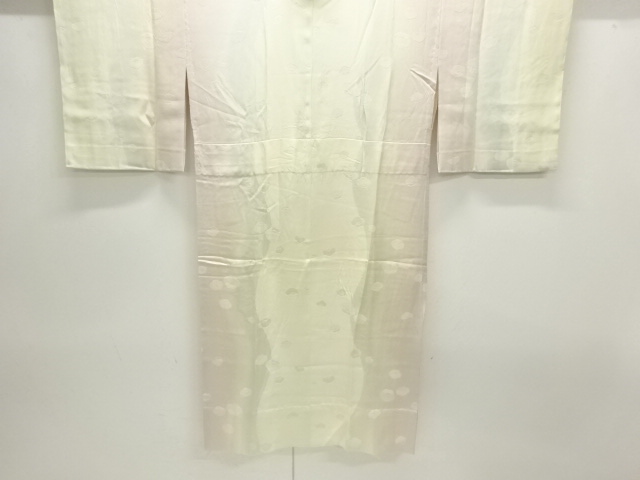 JAPANESE KIMONO / HITOE JUBAN / BOKASHI / UME